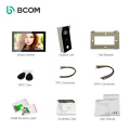 Bcom 2021 timbre de puerta video wifi de alta definición sistema de timbre con pantalla táctil de 7 pulgadas